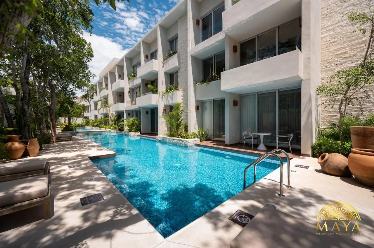 Nhoa 208B Lux 1Br Condo Jungle View In Aldea Zama 图卢姆 0*,