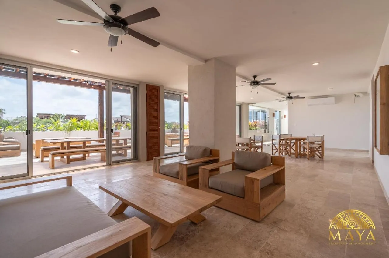 Nhoa 208B Lux 1Br Condo Jungle View In Aldea Zama 图卢姆 度假居