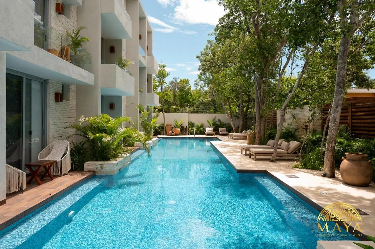 Nhoa 208B Lux 1Br Condo Jungle View In Aldea Zama 图卢姆