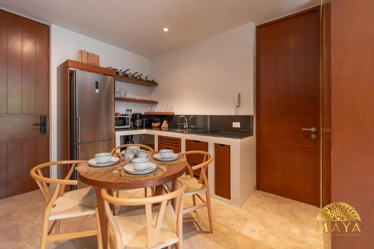 Nhoa 208B Lux 1Br Condo Jungle View In Aldea Zama 图卢姆 墨西哥