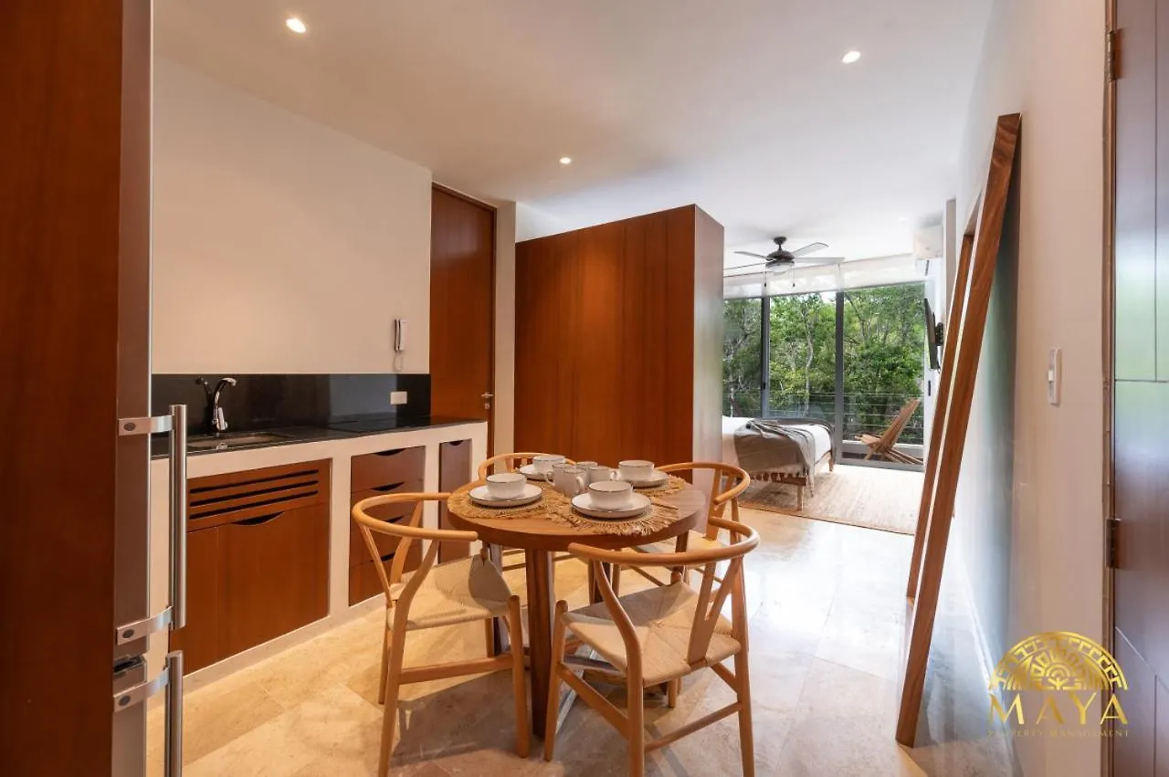 Nhoa 208B Lux 1Br Condo Jungle View In Aldea Zama Tulum Mexico